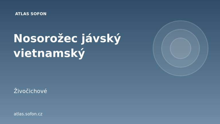 Nosorožec jávský vietnamský