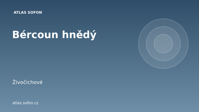Bércoun hnědý