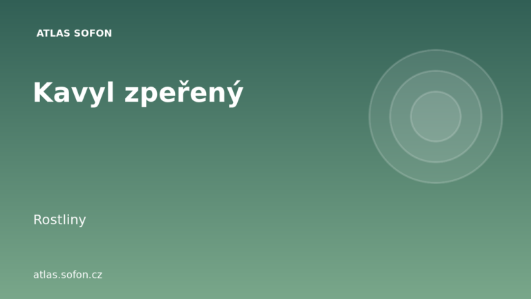 Kavyl zpeřený