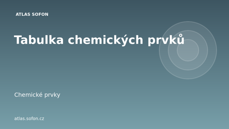 Tabulka chemických prvků