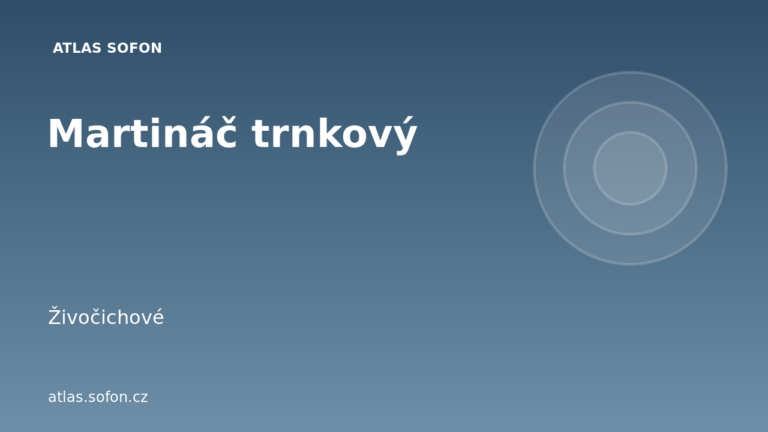 Martináč trnkový