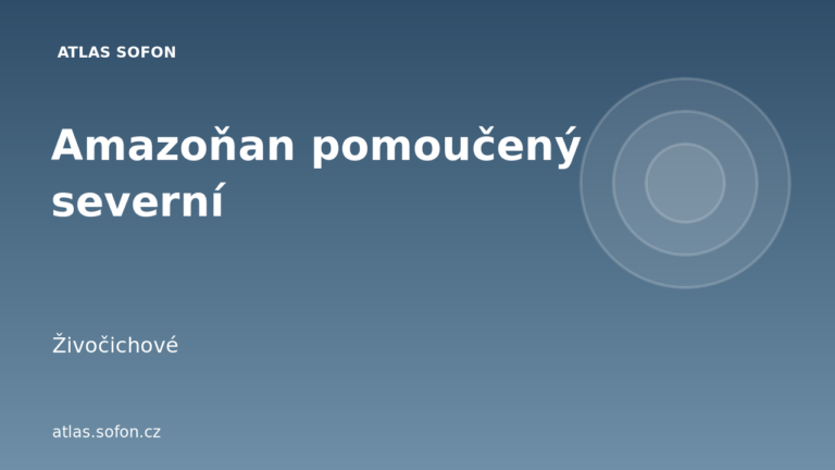 Amazoňan pomoučený severní