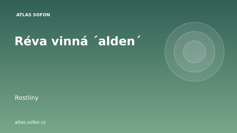 Réva vinná ´alden´