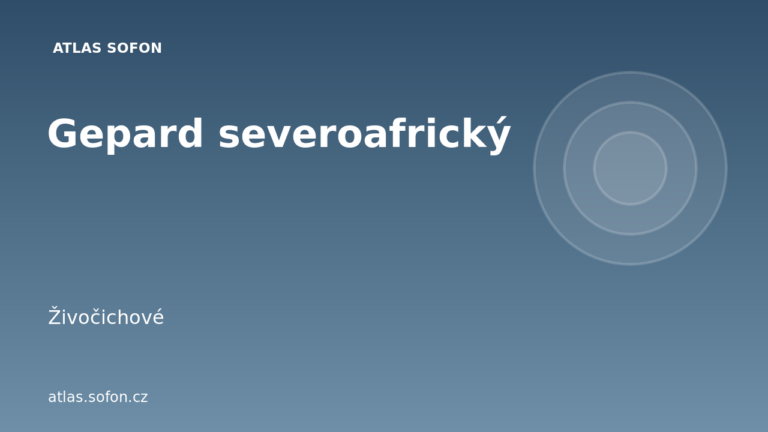 Gepard severoafrický