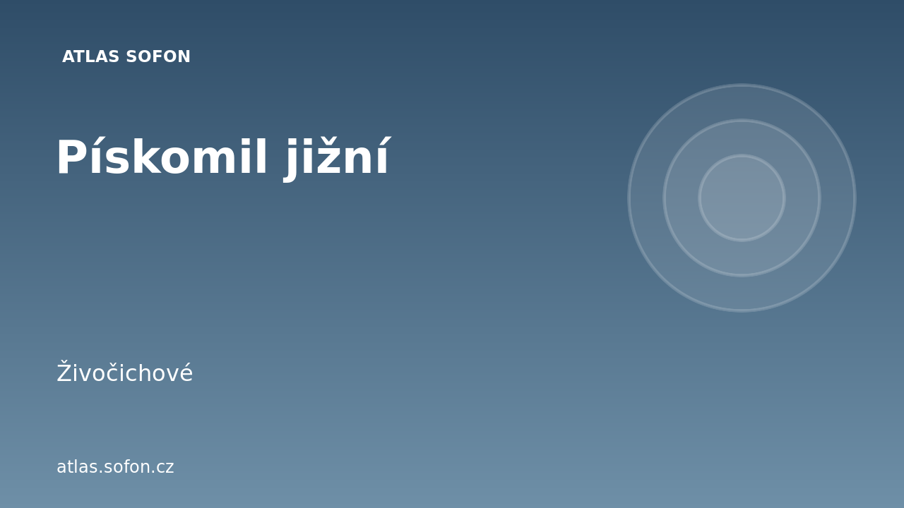 Pískomil jižní