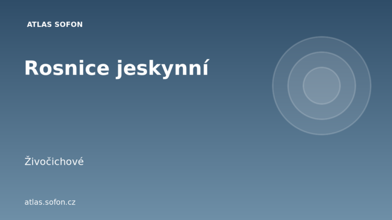 Rosnice jeskynní