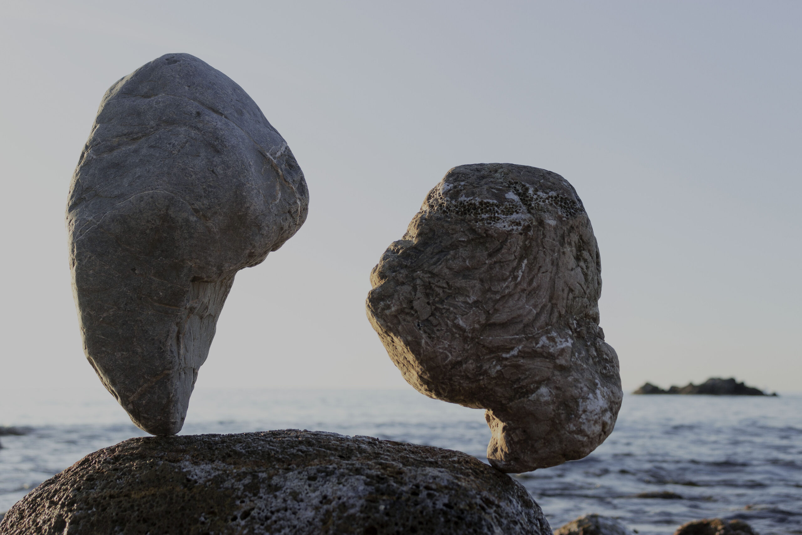 Stone balancing